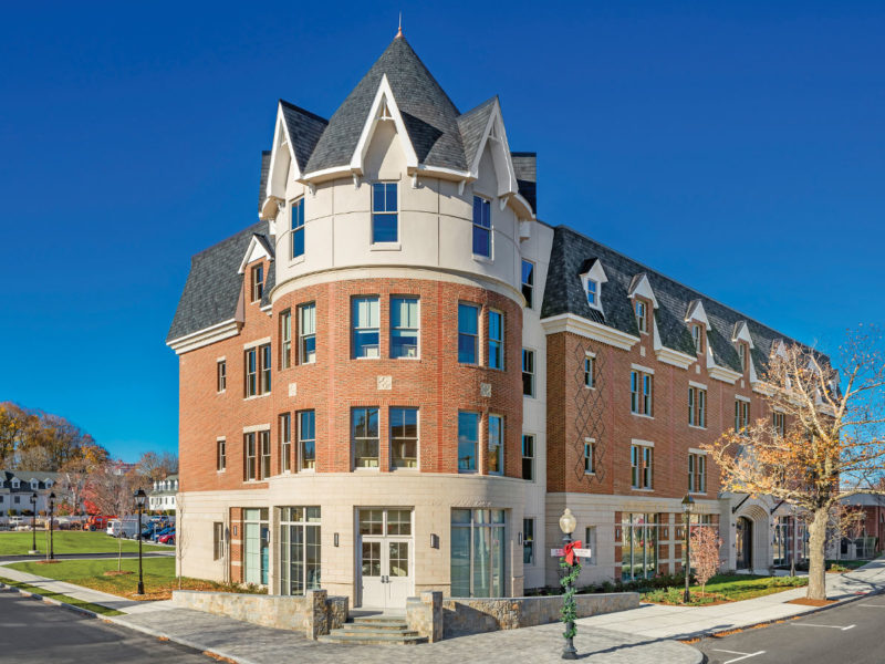 Downtown Danbury Historic Replica Office Building