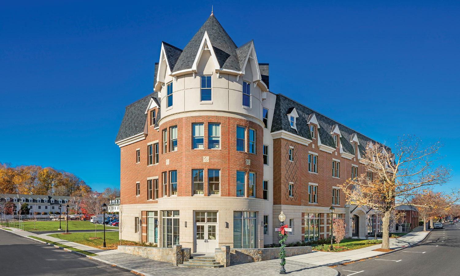 Downtown Danbury Historic Replica Office Building