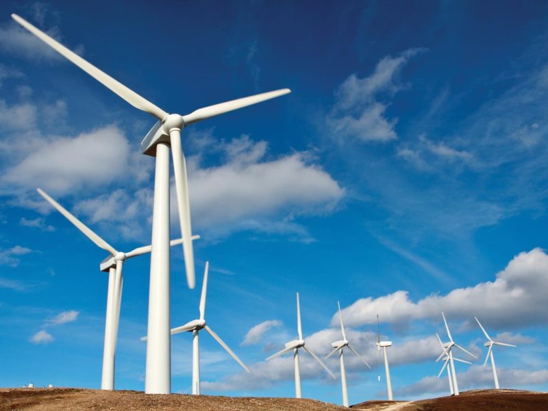 Wind Power Farms Renewable Energy Installations